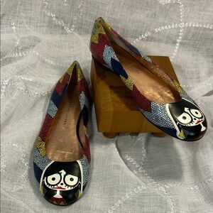 Marc Jacobs ballerina flats amusing cartoon